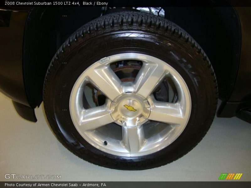 Black / Ebony 2008 Chevrolet Suburban 1500 LTZ 4x4