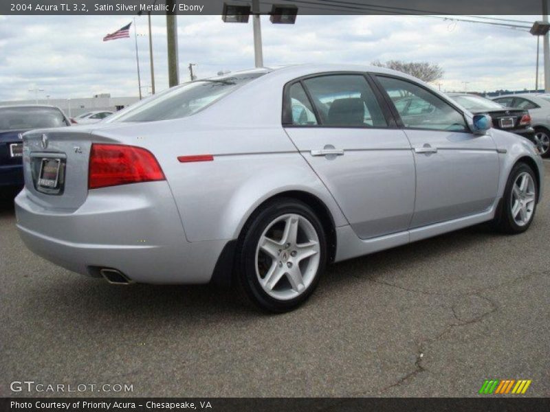 Satin Silver Metallic / Ebony 2004 Acura TL 3.2