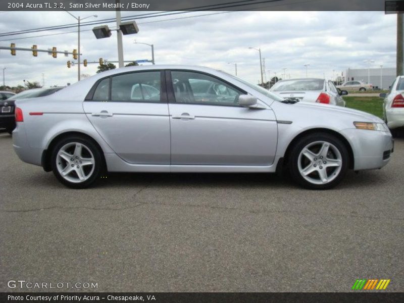 Satin Silver Metallic / Ebony 2004 Acura TL 3.2