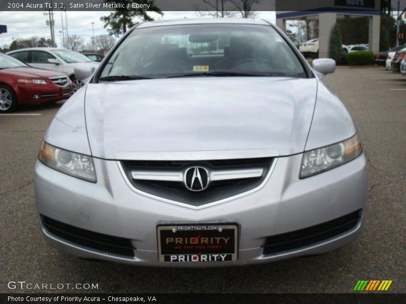 Satin Silver Metallic / Ebony 2004 Acura TL 3.2
