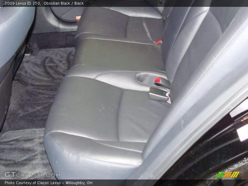 Obsidian Black / Black 2009 Lexus ES 350