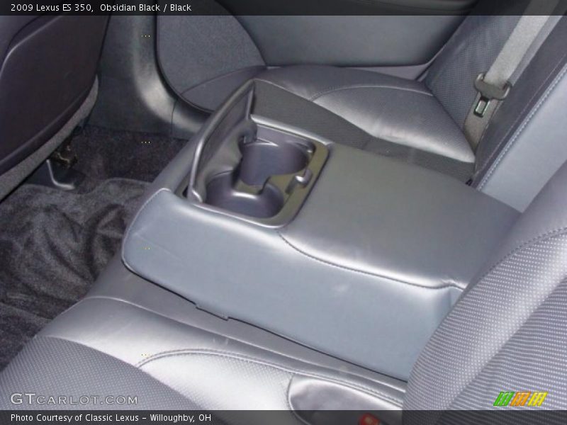 Obsidian Black / Black 2009 Lexus ES 350