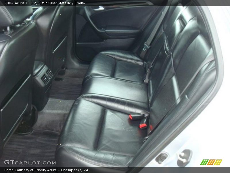 Satin Silver Metallic / Ebony 2004 Acura TL 3.2