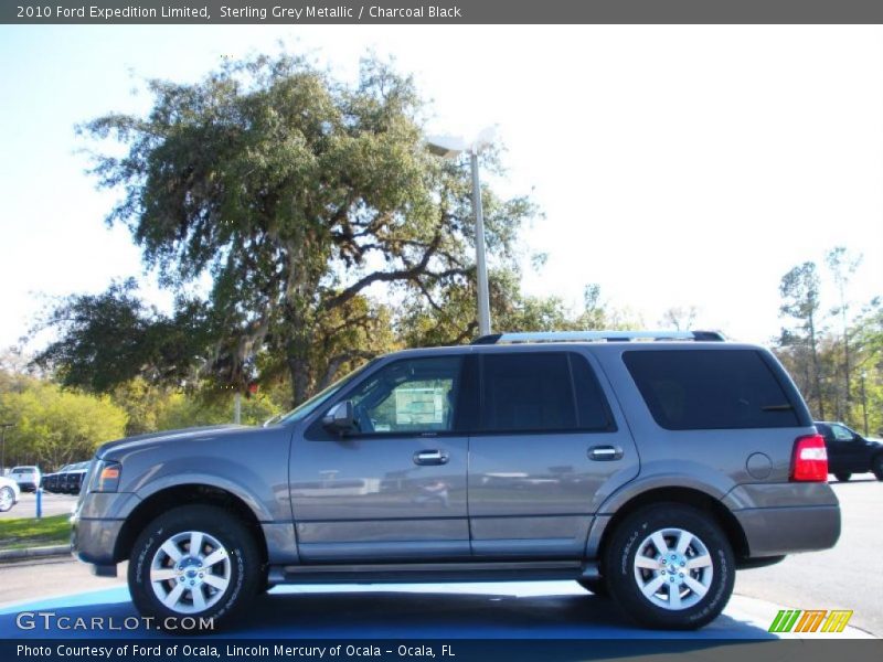 Sterling Grey Metallic / Charcoal Black 2010 Ford Expedition Limited