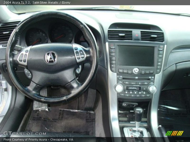 Satin Silver Metallic / Ebony 2004 Acura TL 3.2