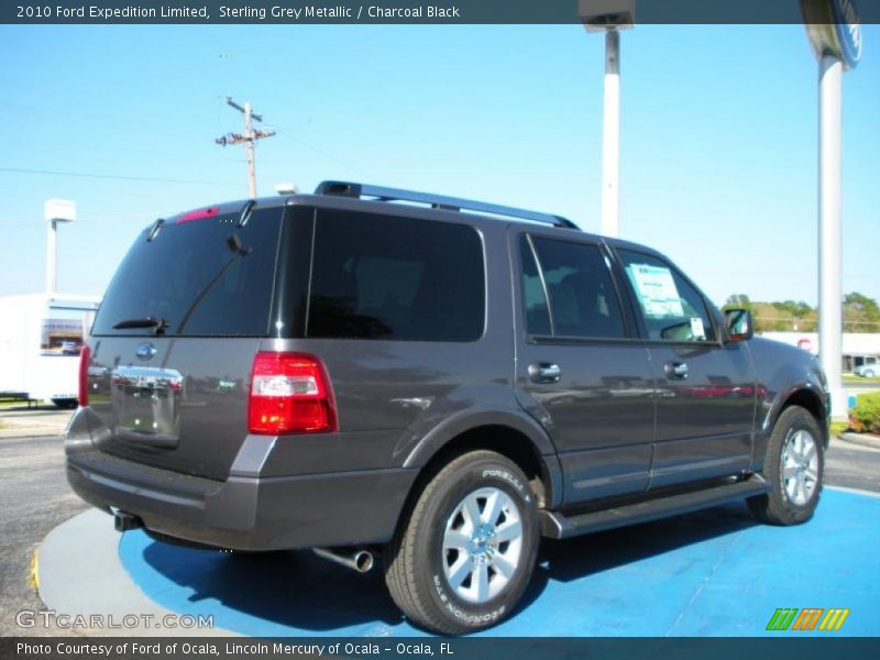 Sterling Grey Metallic / Charcoal Black 2010 Ford Expedition Limited