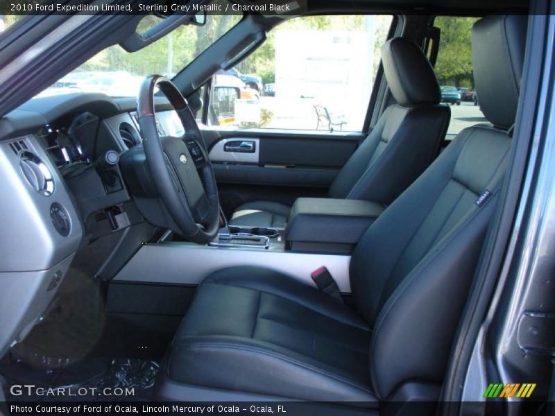 Sterling Grey Metallic / Charcoal Black 2010 Ford Expedition Limited