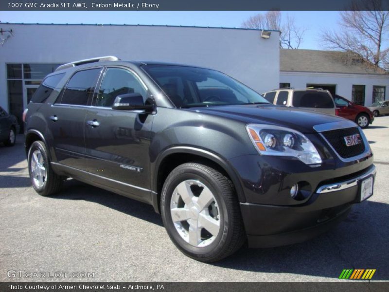 Carbon Metallic / Ebony 2007 GMC Acadia SLT AWD