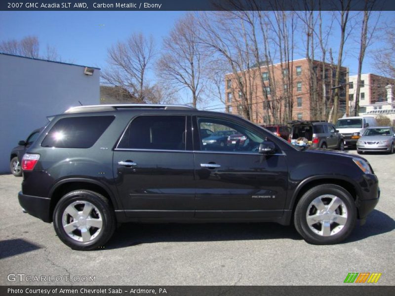 Carbon Metallic / Ebony 2007 GMC Acadia SLT AWD