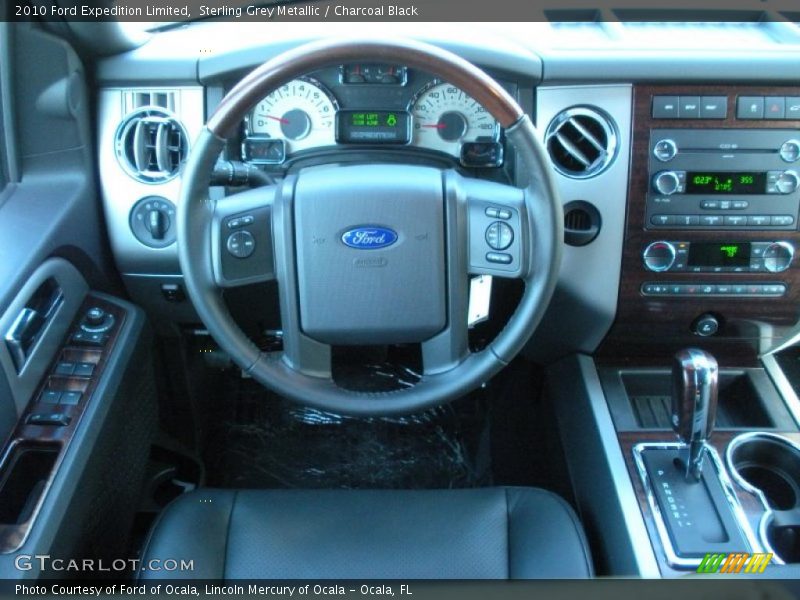 Sterling Grey Metallic / Charcoal Black 2010 Ford Expedition Limited