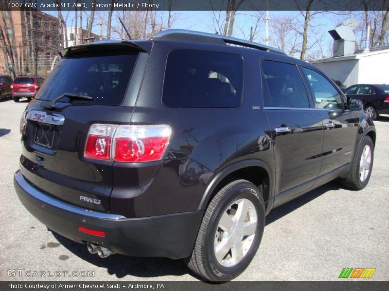 Carbon Metallic / Ebony 2007 GMC Acadia SLT AWD