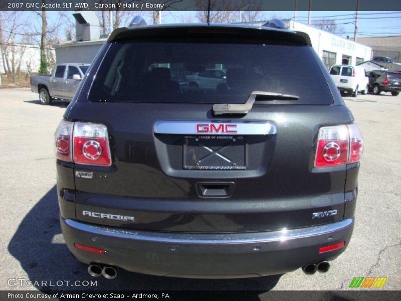 Carbon Metallic / Ebony 2007 GMC Acadia SLT AWD