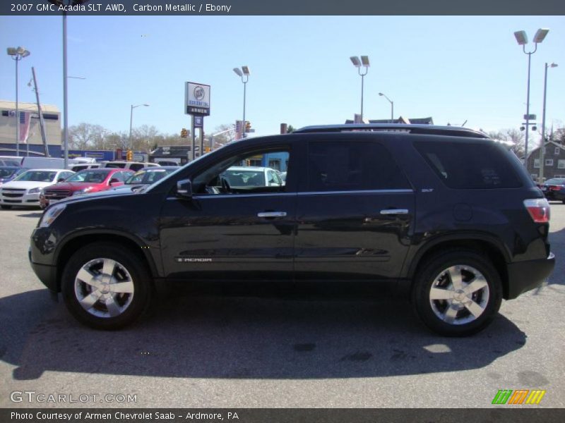 Carbon Metallic / Ebony 2007 GMC Acadia SLT AWD