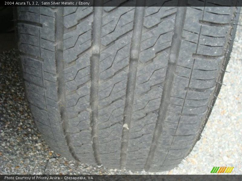 Satin Silver Metallic / Ebony 2004 Acura TL 3.2