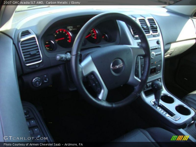Carbon Metallic / Ebony 2007 GMC Acadia SLT AWD