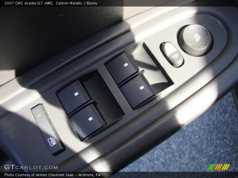 Carbon Metallic / Ebony 2007 GMC Acadia SLT AWD