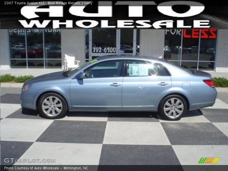 Blue Mirage Metallic / Ivory 2007 Toyota Avalon XLS