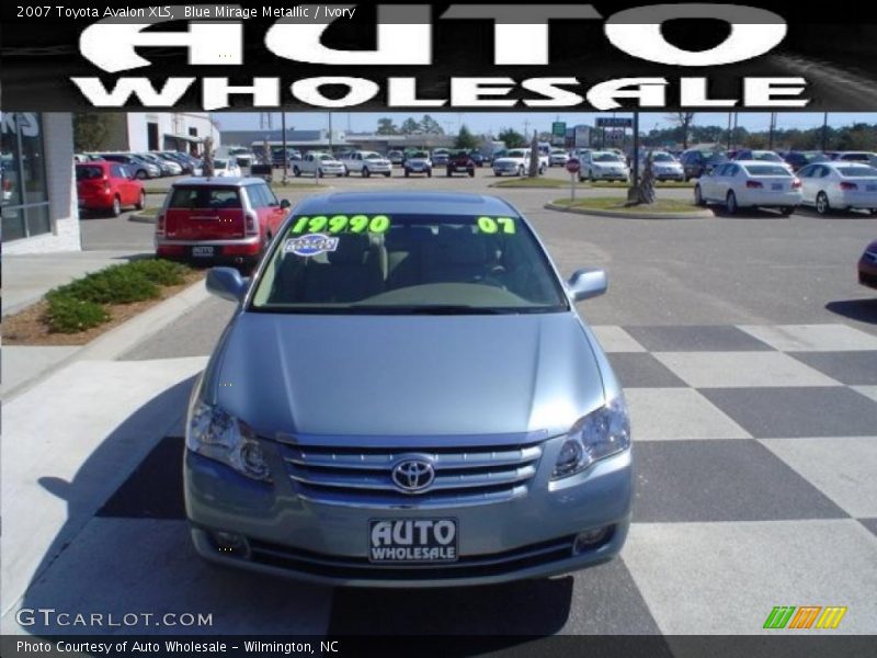 Blue Mirage Metallic / Ivory 2007 Toyota Avalon XLS