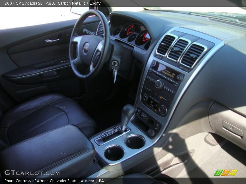 Carbon Metallic / Ebony 2007 GMC Acadia SLT AWD