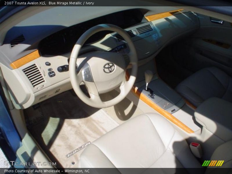 Blue Mirage Metallic / Ivory 2007 Toyota Avalon XLS