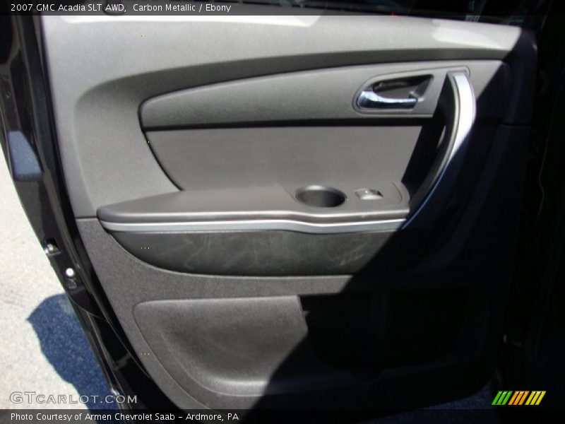 Carbon Metallic / Ebony 2007 GMC Acadia SLT AWD