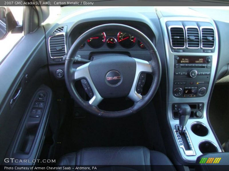 Carbon Metallic / Ebony 2007 GMC Acadia SLT AWD