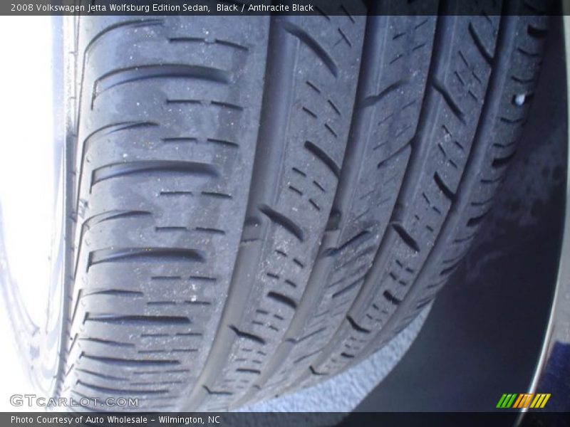 Black / Anthracite Black 2008 Volkswagen Jetta Wolfsburg Edition Sedan