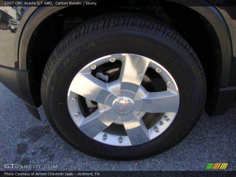 Carbon Metallic / Ebony 2007 GMC Acadia SLT AWD