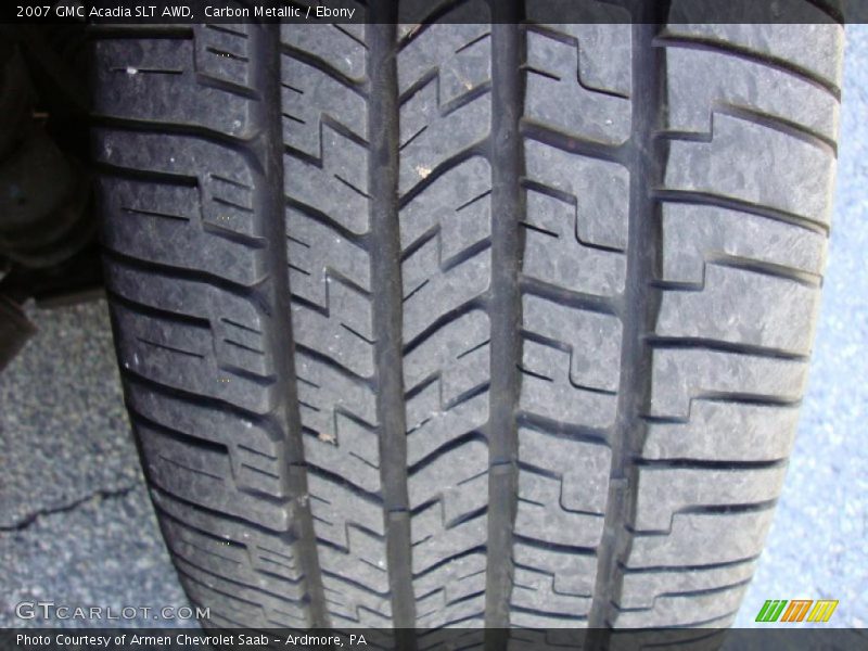 Carbon Metallic / Ebony 2007 GMC Acadia SLT AWD