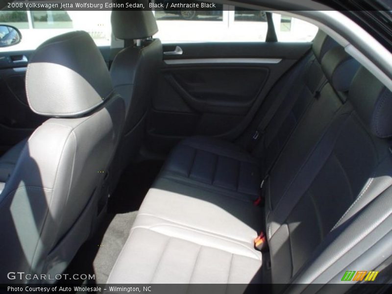 Black / Anthracite Black 2008 Volkswagen Jetta Wolfsburg Edition Sedan