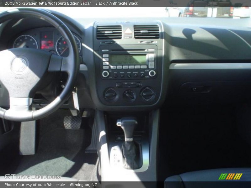 Black / Anthracite Black 2008 Volkswagen Jetta Wolfsburg Edition Sedan