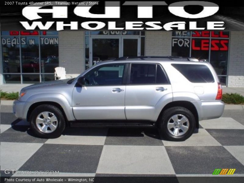 Titanium Metallic / Stone 2007 Toyota 4Runner SR5