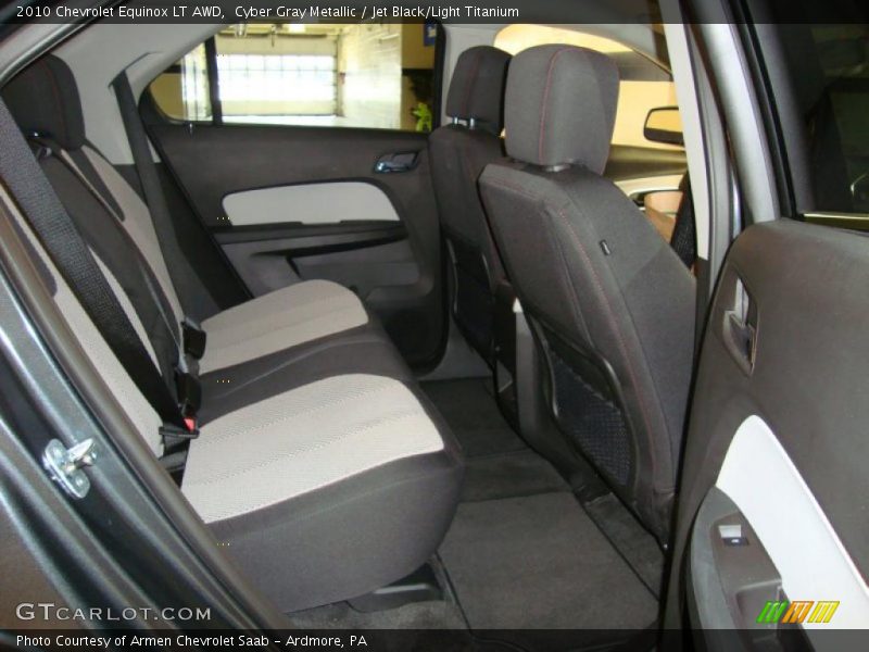 Cyber Gray Metallic / Jet Black/Light Titanium 2010 Chevrolet Equinox LT AWD
