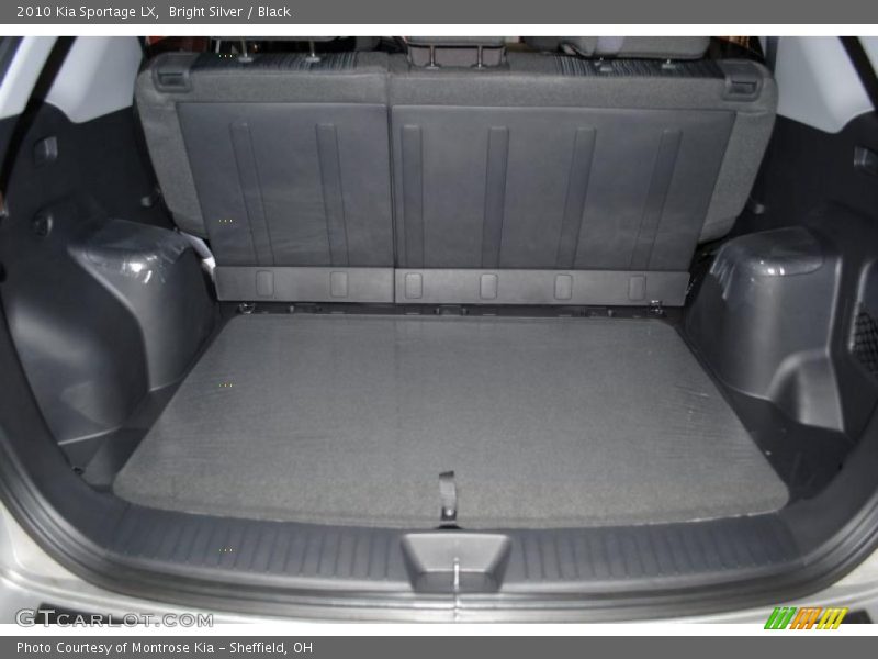 Bright Silver / Black 2010 Kia Sportage LX