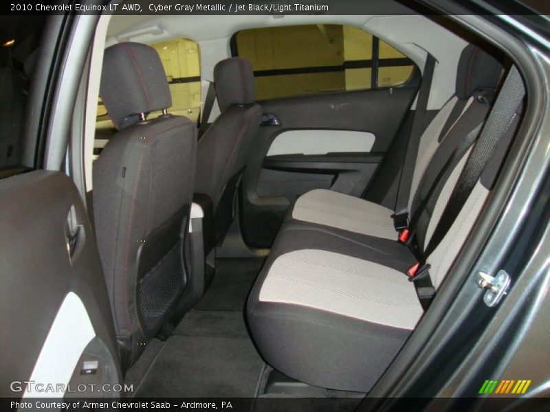 Cyber Gray Metallic / Jet Black/Light Titanium 2010 Chevrolet Equinox LT AWD