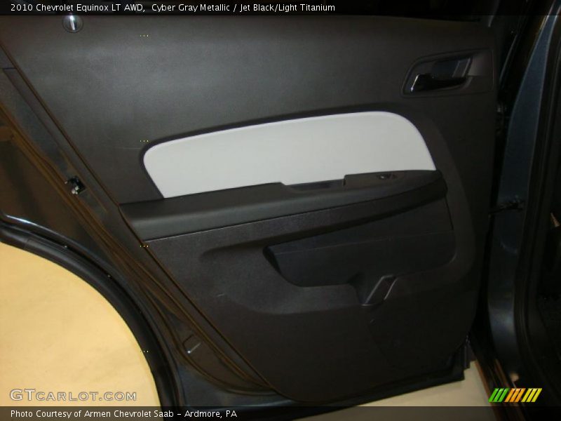 Cyber Gray Metallic / Jet Black/Light Titanium 2010 Chevrolet Equinox LT AWD