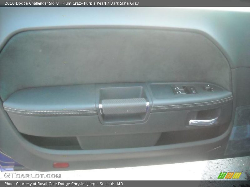 Plum Crazy Purple Pearl / Dark Slate Gray 2010 Dodge Challenger SRT8