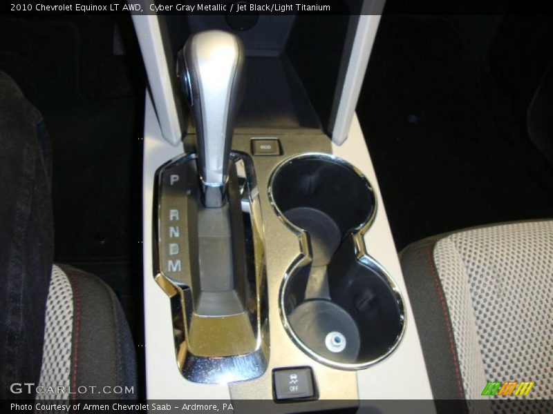 Cyber Gray Metallic / Jet Black/Light Titanium 2010 Chevrolet Equinox LT AWD