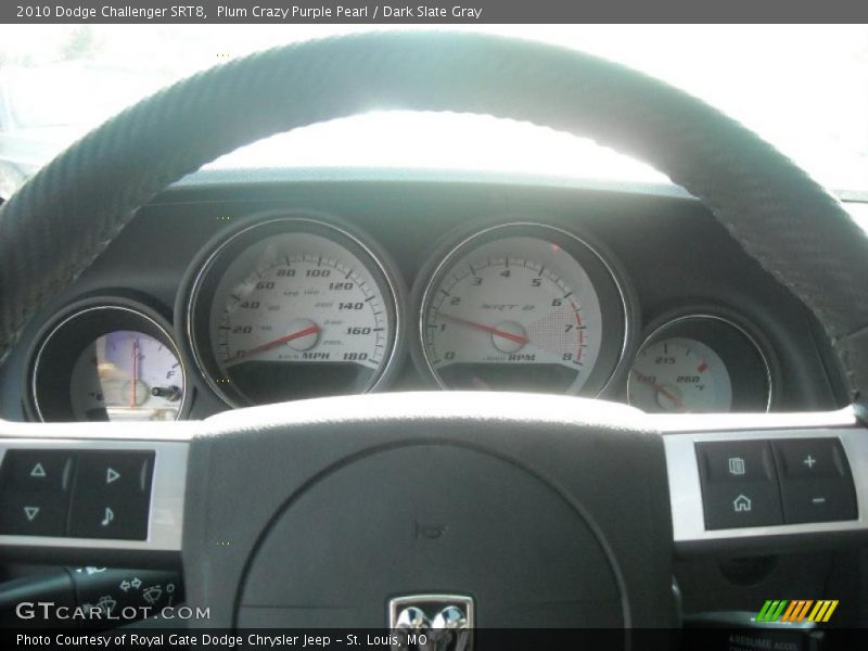 Plum Crazy Purple Pearl / Dark Slate Gray 2010 Dodge Challenger SRT8