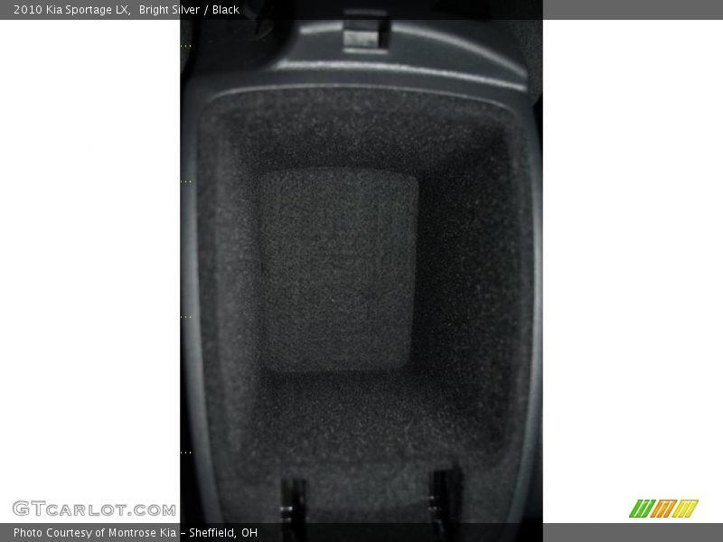 Bright Silver / Black 2010 Kia Sportage LX