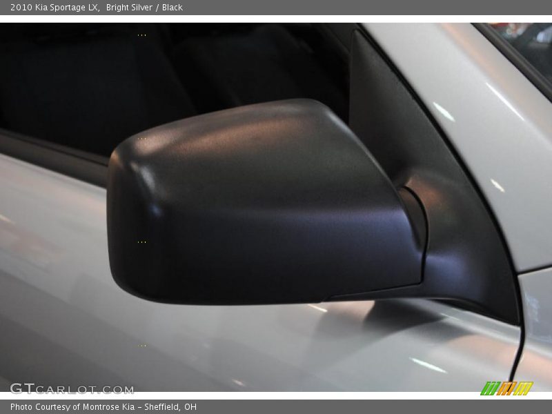 Bright Silver / Black 2010 Kia Sportage LX