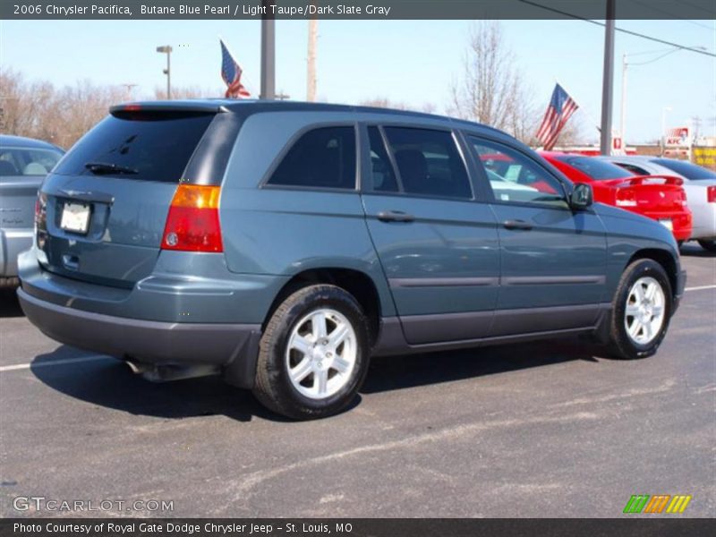 Butane Blue Pearl / Light Taupe/Dark Slate Gray 2006 Chrysler Pacifica