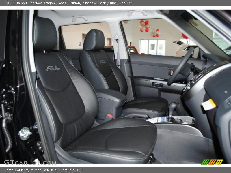 Shadow Black / Black Leather 2010 Kia Soul Shadow Dragon Special Edition