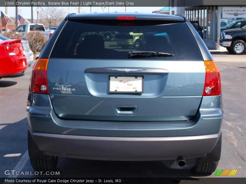 Butane Blue Pearl / Light Taupe/Dark Slate Gray 2006 Chrysler Pacifica