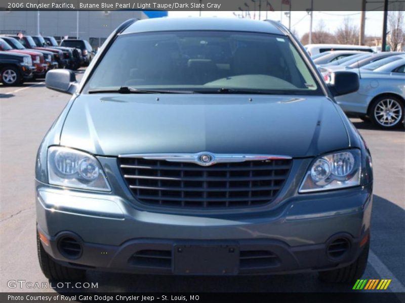 Butane Blue Pearl / Light Taupe/Dark Slate Gray 2006 Chrysler Pacifica