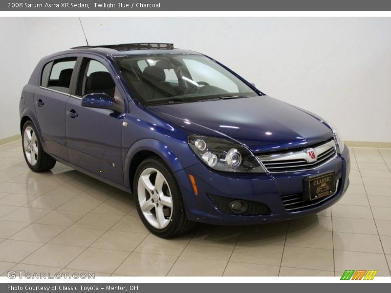 Twilight Blue / Charcoal 2008 Saturn Astra XR Sedan