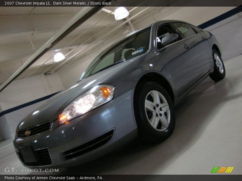 Dark Silver Metallic / Ebony Black 2007 Chevrolet Impala LS