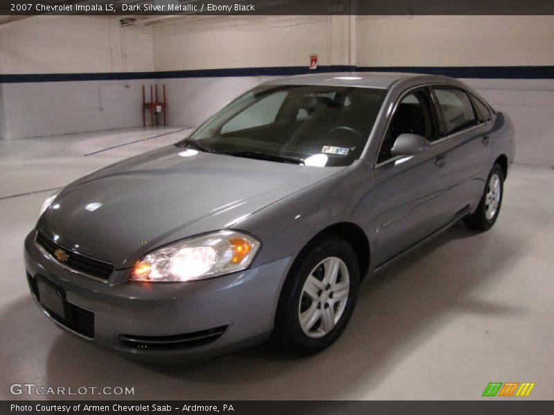 Dark Silver Metallic / Ebony Black 2007 Chevrolet Impala LS