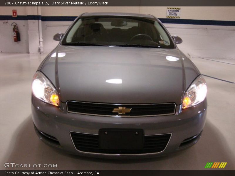 Dark Silver Metallic / Ebony Black 2007 Chevrolet Impala LS