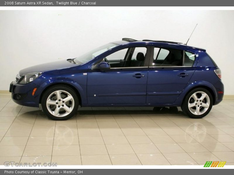 Twilight Blue / Charcoal 2008 Saturn Astra XR Sedan